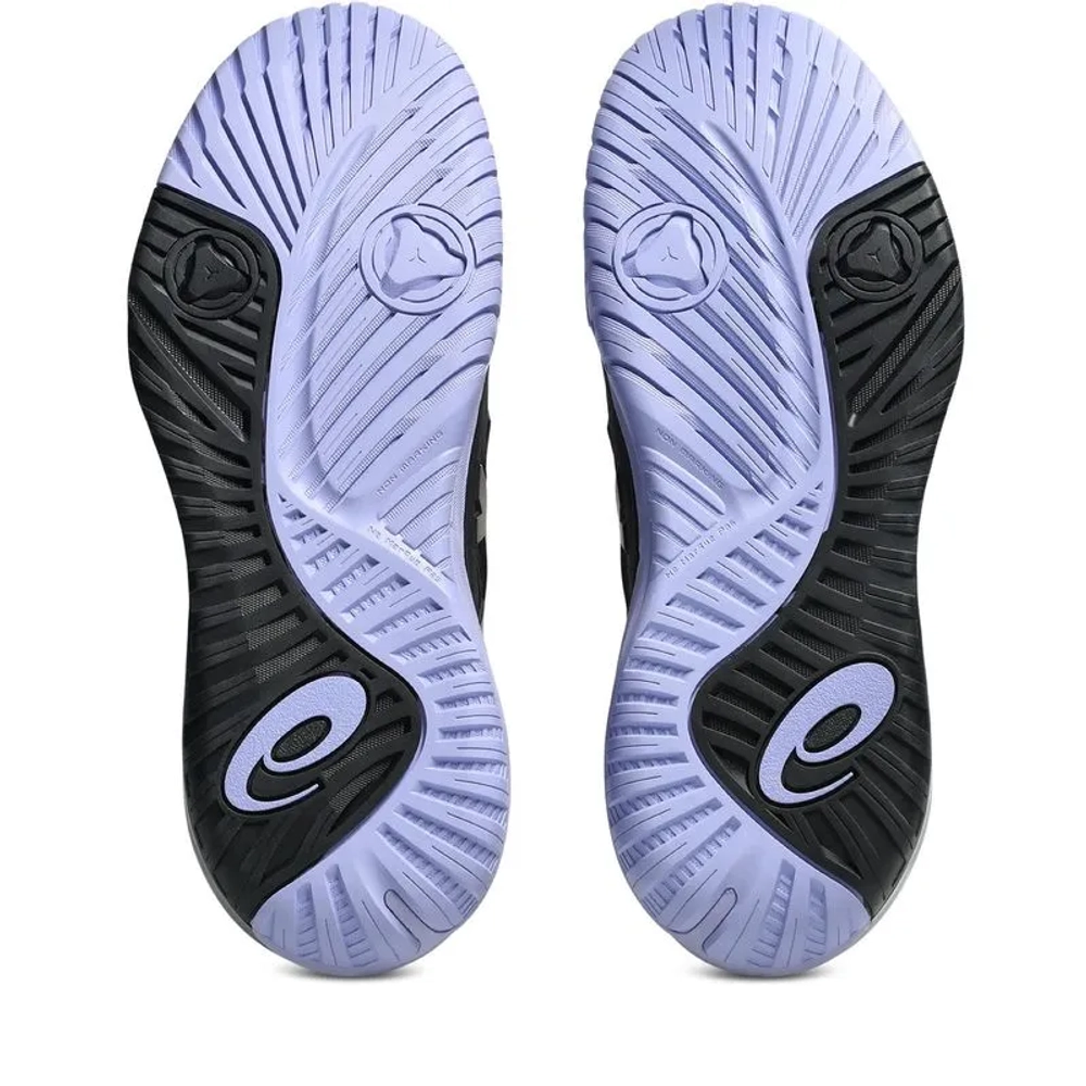 Мужские кроссовки теннисные Asics Gel-Resolution X Night Energy - graphite grey/pure silver