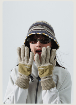 Перчатки Nothomme BlueMonte Fleece бежевый
