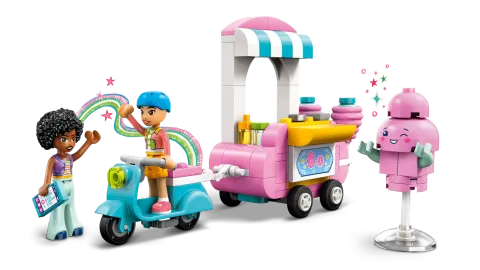 Конструктор LEGO Friends 42643 Подставка для сладкой ваты и скутер