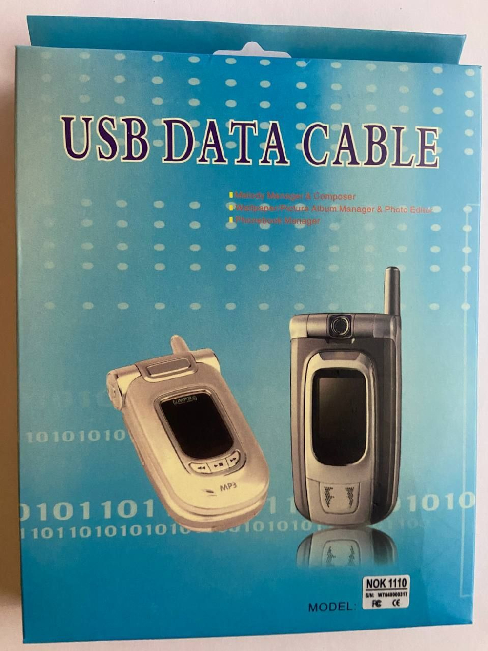 ДАТА КАБЕЛЬ USB data cable NOK 1110 + CD