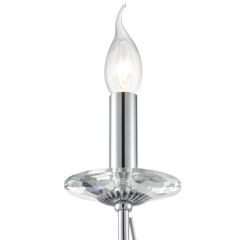 8034/1W CLASSI LN26 082 металл/стекло, хром/прозрачный Бра E14 1*40W 220V INCANTO