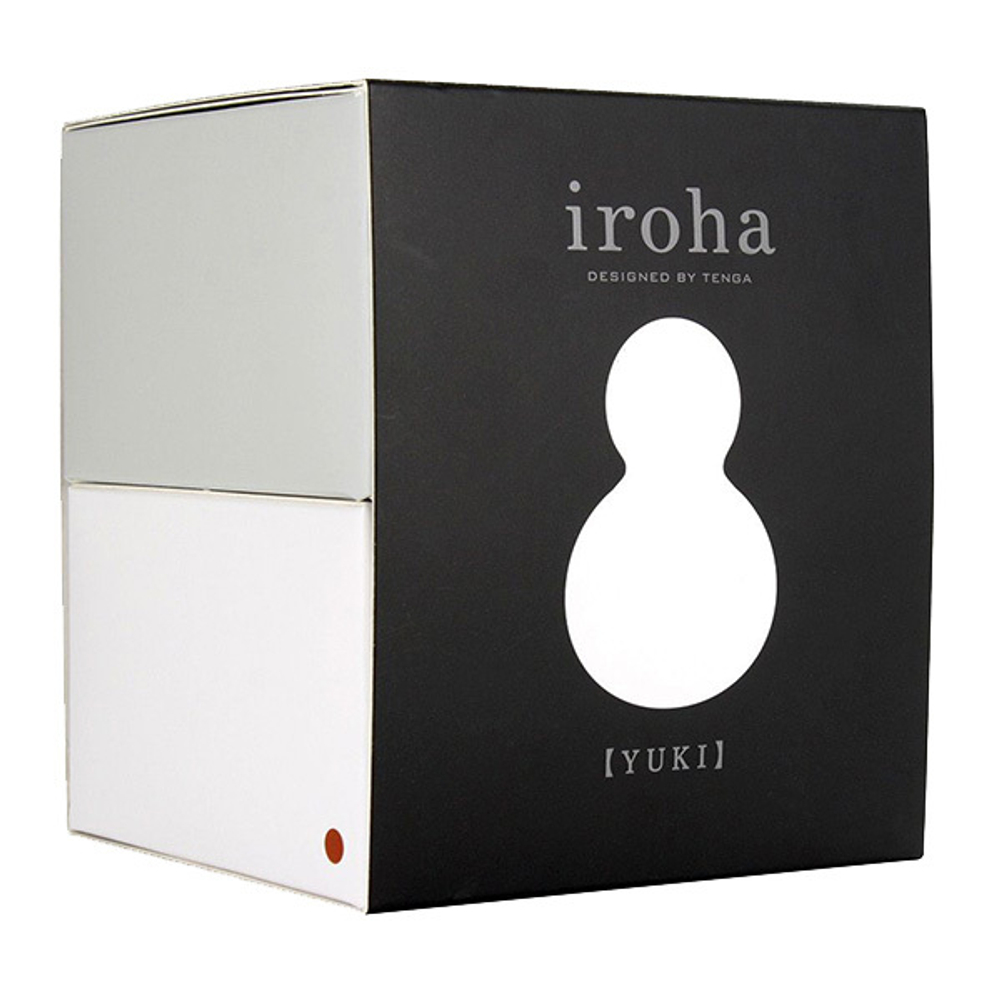 Белый вибромассажер Tenga Iroha Yuki IHM-01
