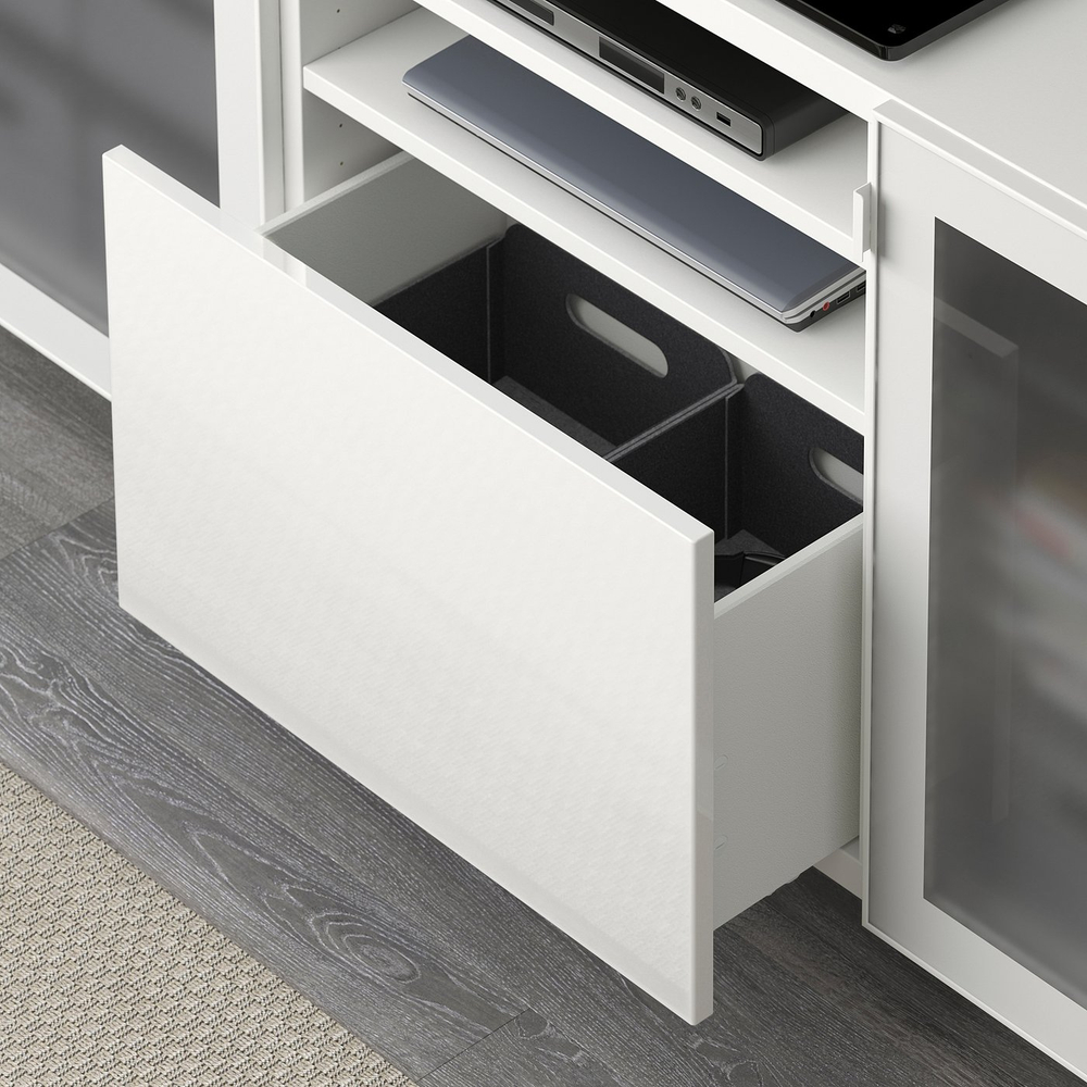 IKEA BESTÅ  (ИКЕА БЕСТО)  -  Рама ящика - белый 60x25x40 см