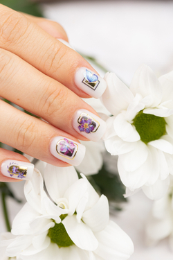 Nogtemoda Наклейки для ногтей Combi Metallic 098