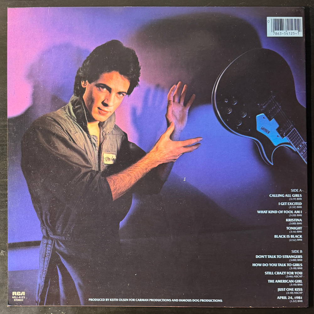 Rick Springfield ‎– Success Hasn't Spoiled Me Yet (США 1985г.)Т