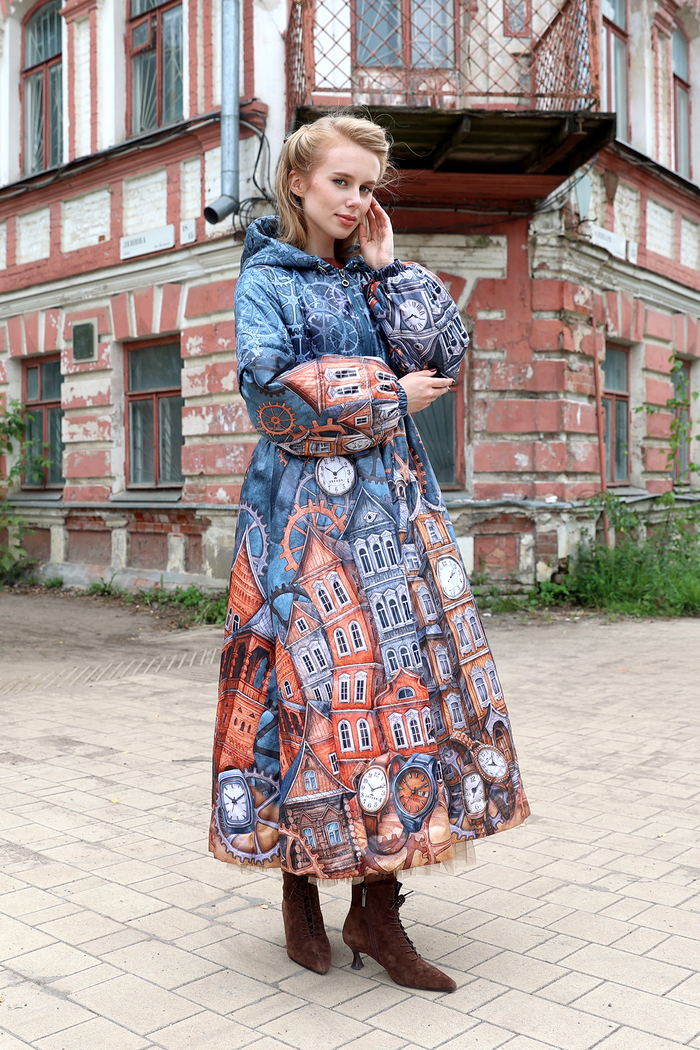 Coat “Nimfa. The City of Clockmakers”