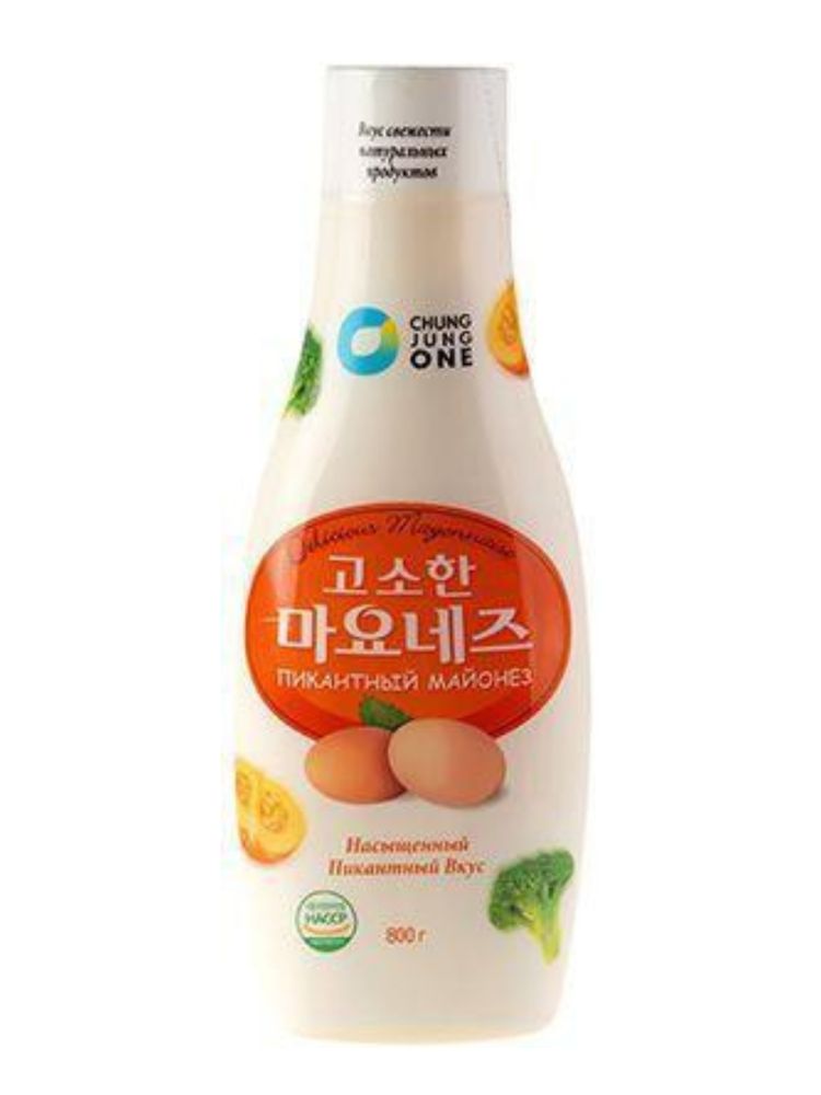 Майонез Daesang Mayonnaise Пикантный 800 г, 2 шт