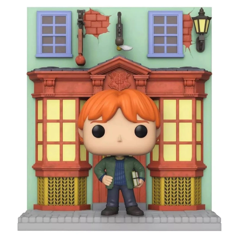 Фигурка Funko POP! Deluxe Harry Potter Diagon Alley Ron Weasley Quidditch Supplies Store (Exc) 5812