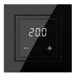 Терморегулятор/термостат программируемый Shtein X4.44 черный в рамки Schneider Electric Atlas Design