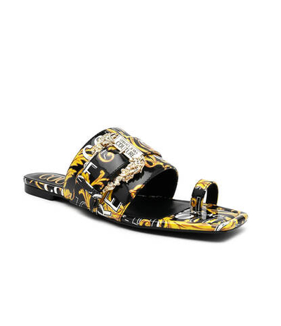 шлепанцы Versace Jeans Couture - черный(74VA3S62ZS366)