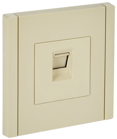 FORTE&PIANO Розетка компьютерная RJ45 кат.5E FP432 ваниль IEK