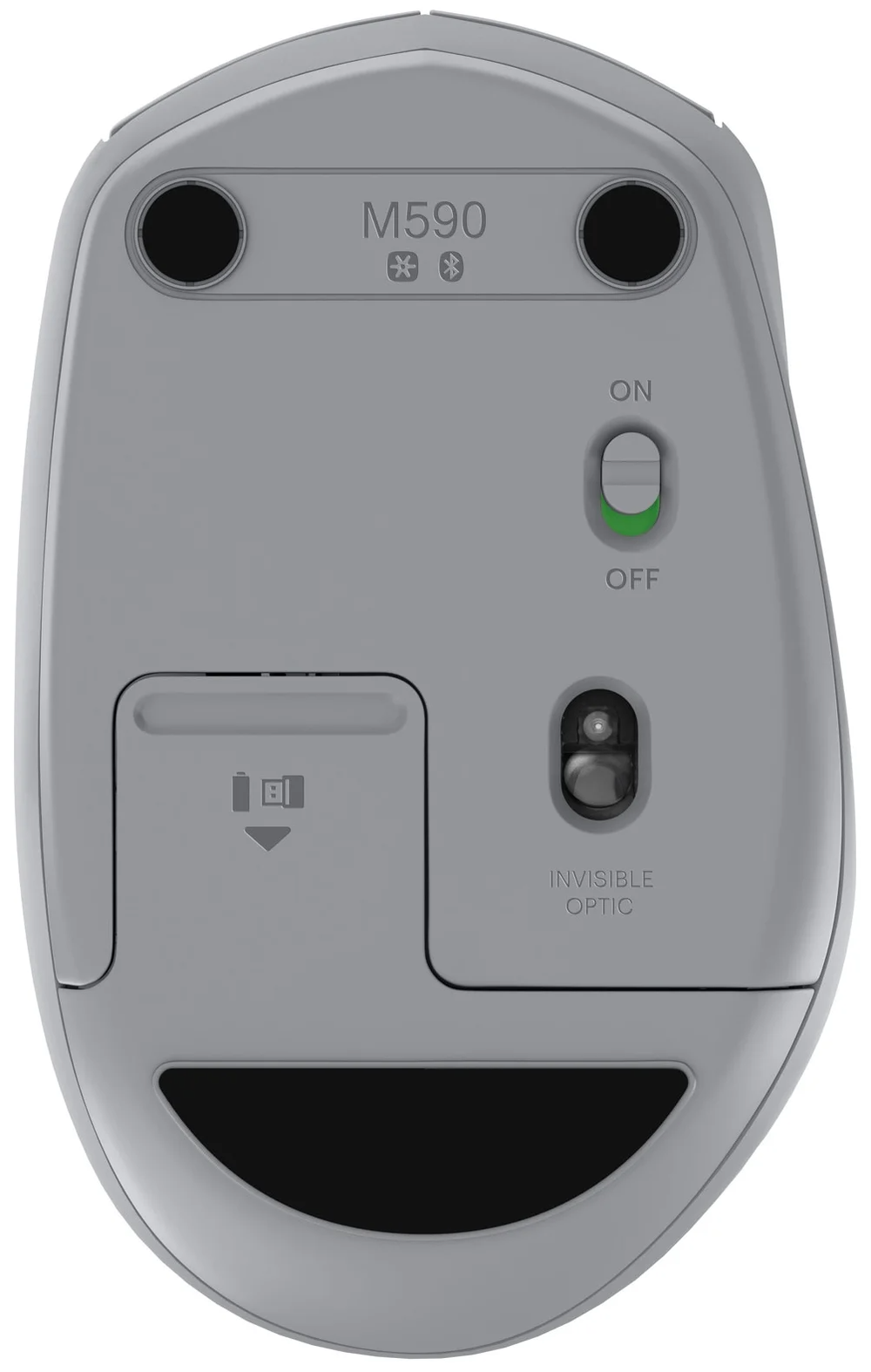 Беспроводная мышь Logitech M590 Multi-Device Silent, серый