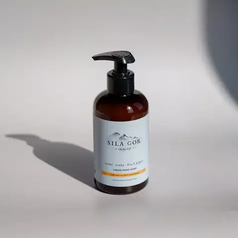 Краснополянская косметика Жидкое мыло Sila Gor №1 Citrus, Tonka, Black Pepper, 300 мл