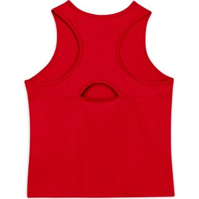 Футболка для девочки теннисная Nike Court Dri-Fit Victory Tank G - university red/white