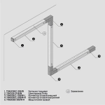 Ввод питания правый Trinity белый, TRA005B-31W-R. TM Maytoni