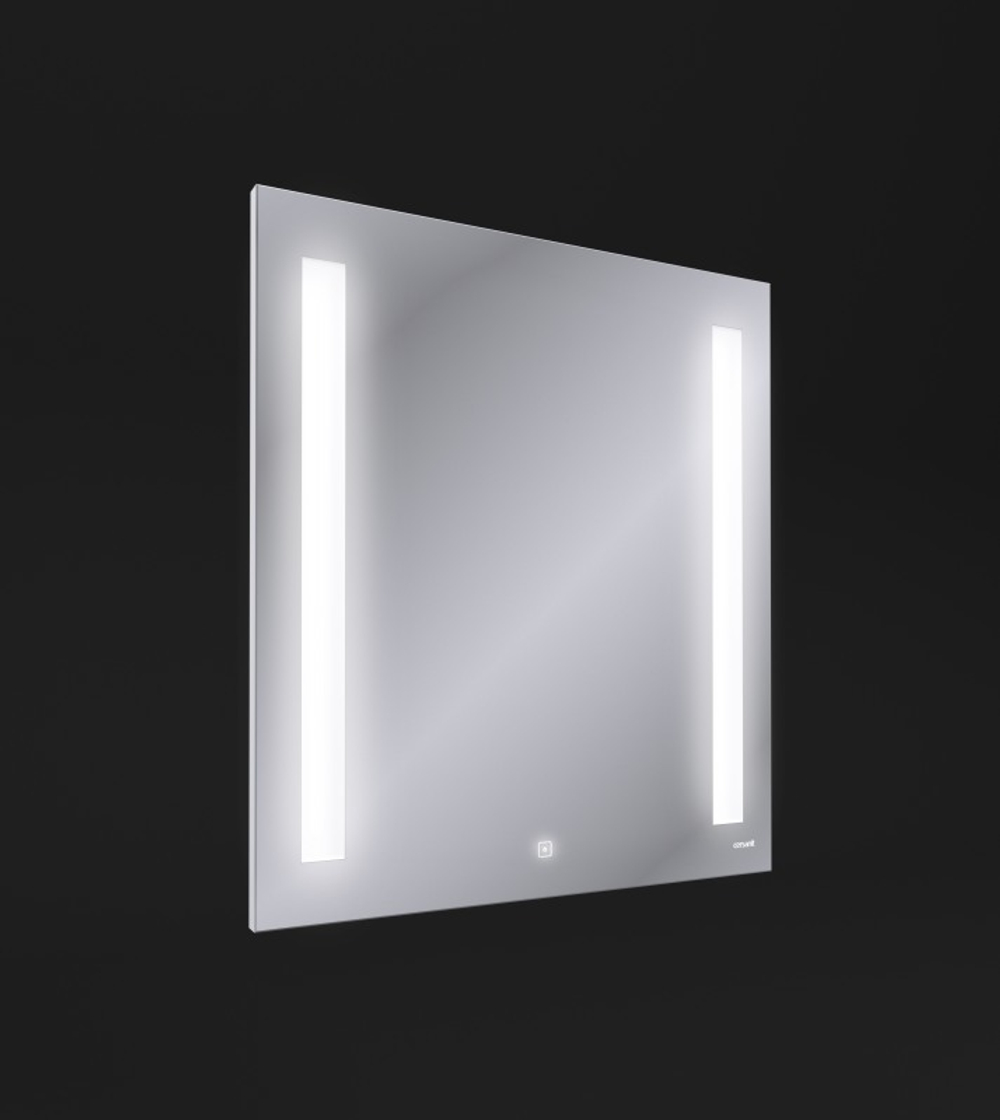 ЗЕРКАЛО LED 020 BASE 70*80, С ПОДСВЕТКОЙ