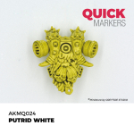 Акриловый маркер AK Interactive Quick Marker Putrid White
