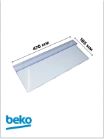 Панель ящика мк холодильника 4694140400 (4694441200) Beko