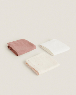 Муслиновые салфетки из хлопка Zara Home, фото 2