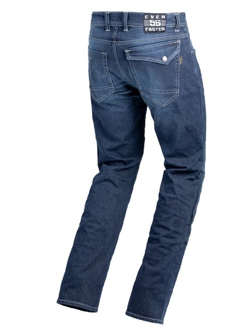 Купить Мотоджинсы с защитой Starks Python Evo Slim fit Cordura Denim / Синий