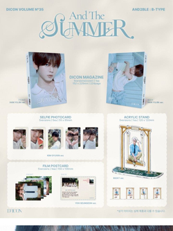 публикация DICON - AND THE SUMMER VOLUME N 35 B Type AND2BLE KIM GYUVIN Version