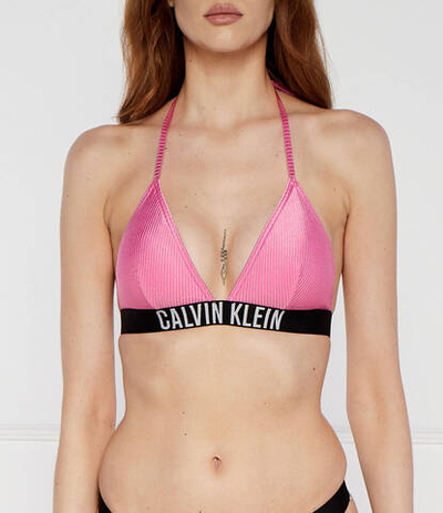 Топ бикини Calvin Klein Swimwear - розовый(KW0KW02387)