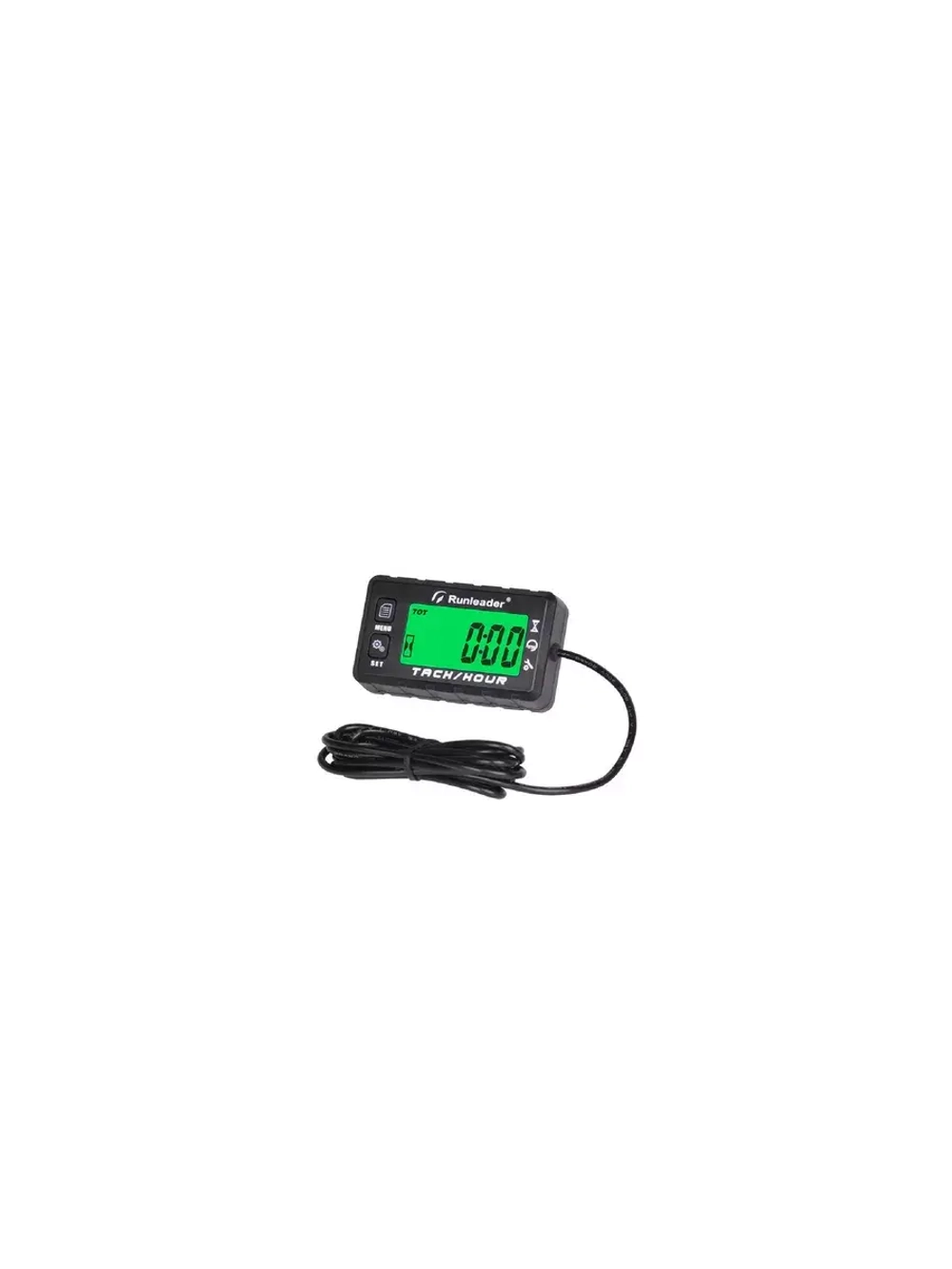 Тахометр цифр.+ м/ч 1,5м (75×43mm, работа от батарейки IP67)