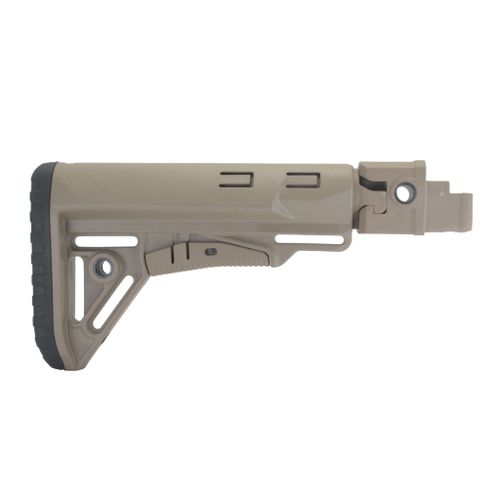 Складывающийся приклад на АКМ, DLG Tactical. Черный