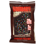 Legendary Foods, протеиновое пирожное, шоколадный торт, 10 шт. по 61 г (2,2 унции)