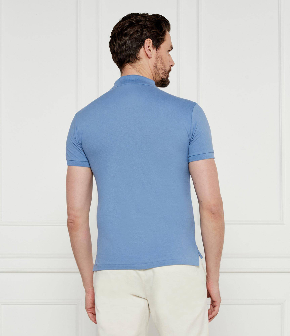 Поло Basic Mesh POLO RALPH LAUREN - голубой(710536856)