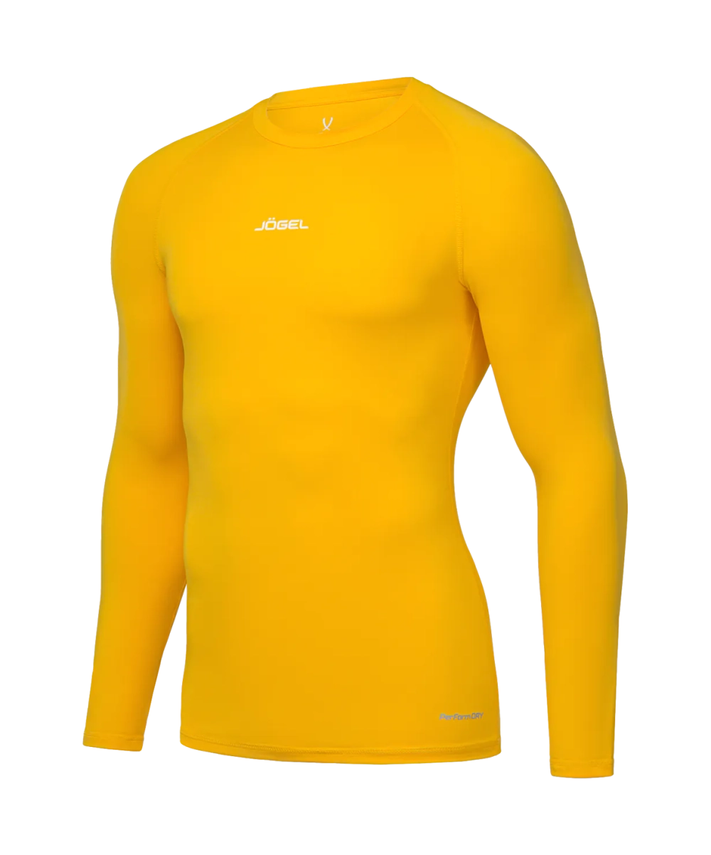 Футболка компрессионная с длинным рукавом CAMP PerFormDRY Baselayer LS Tee, желтый