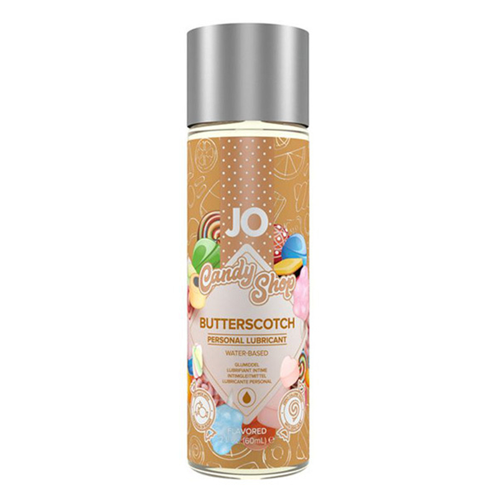 Смазка на водной основе с ароматом ирисок System JO Candy Shop Butterscotch 60мл