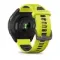 Garmin Forerunner 965 черные, темно-серый DLC титановый безель, с желто-черным ремешком