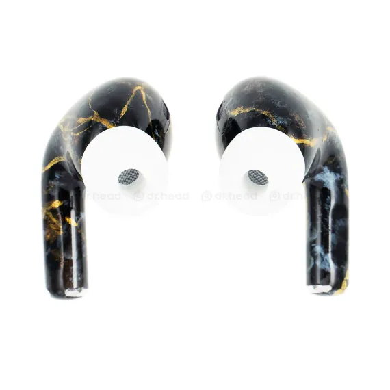 Apple AirPods Pro 2 USB-C Black Marble Total Gloss