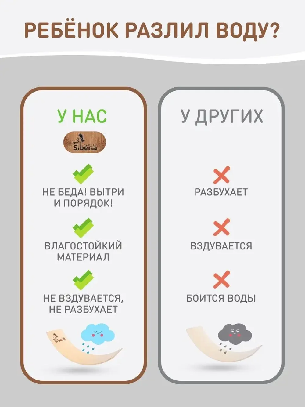 Сибирский борд балансиры доска