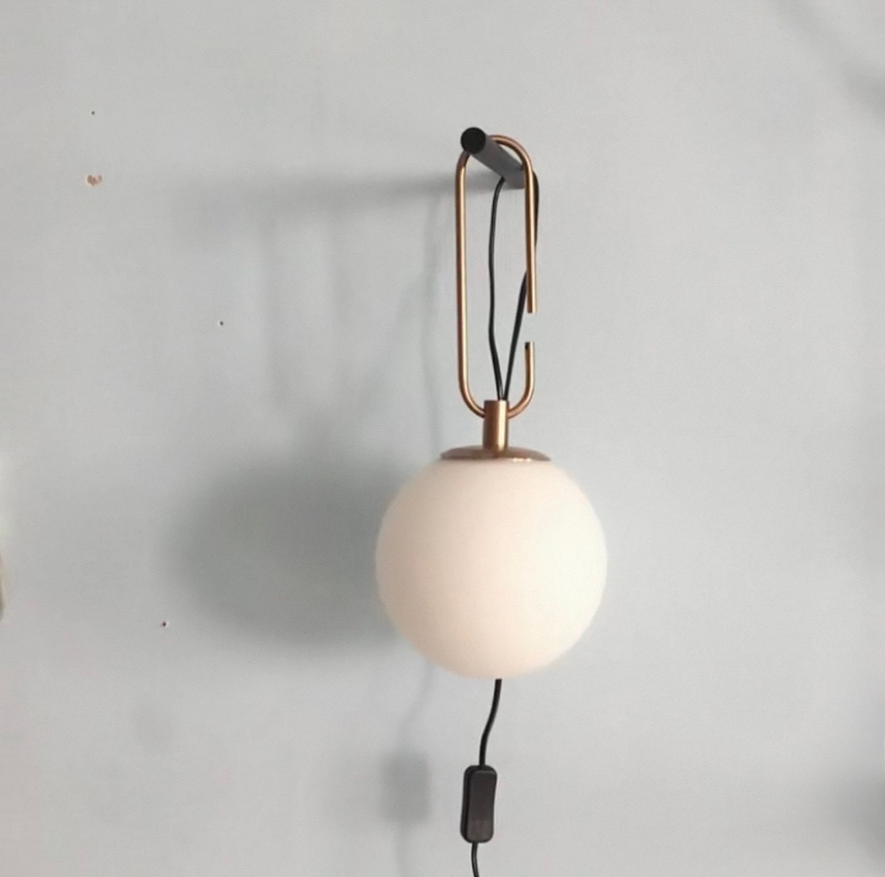 Wall design lamp NH by Artemide