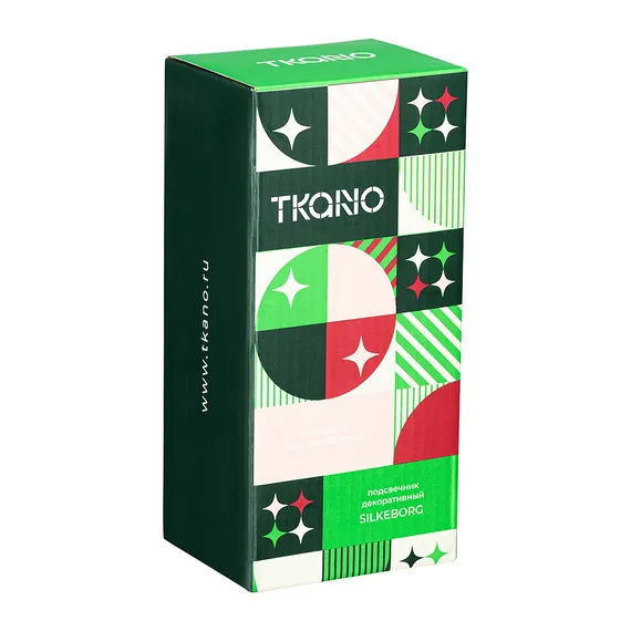Подсвечник декоративный silkeborg из коллекции new year essential, 17,5 см