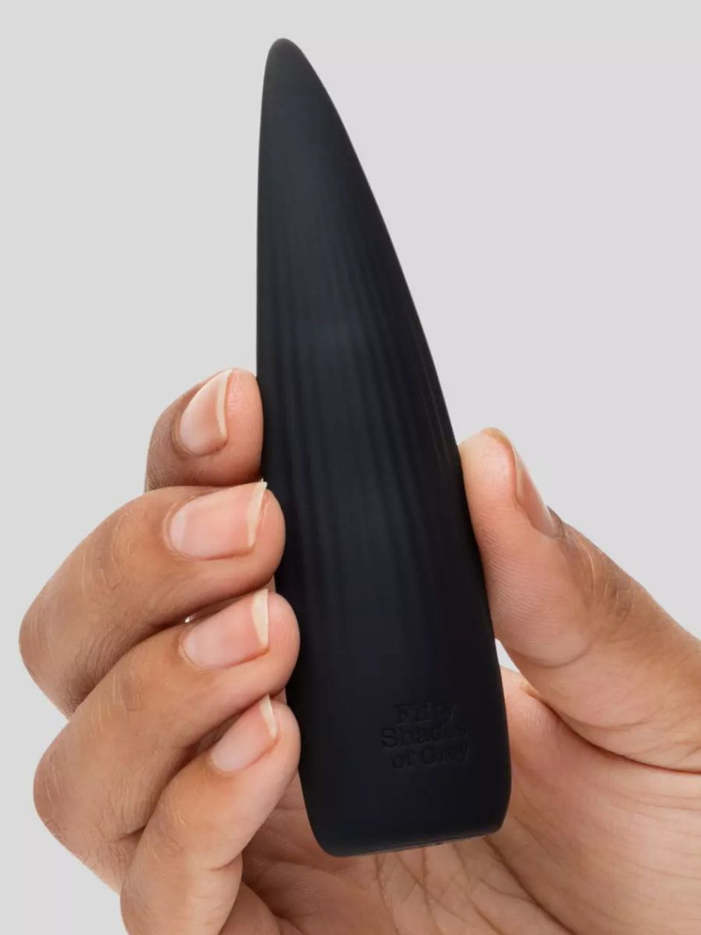 Черная вибропуля Sensation Rechargeable Flickering Tongue Vibrator (Цвет: черный)