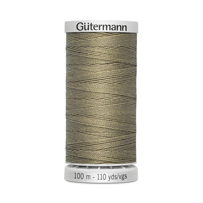 Нить Extra Strong M782 40/100 м суперкрепкая, Gutermann, 724 бледно серо-коричневый