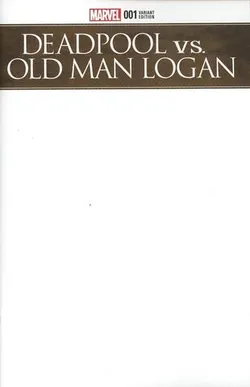 Deadpool vs Old Man Logan #1 (Blank Cover)