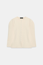 ОБЛЕГАЮЩИЙ ТРИКОТАЖНЫЙ ЖАКЕТ — ZARA