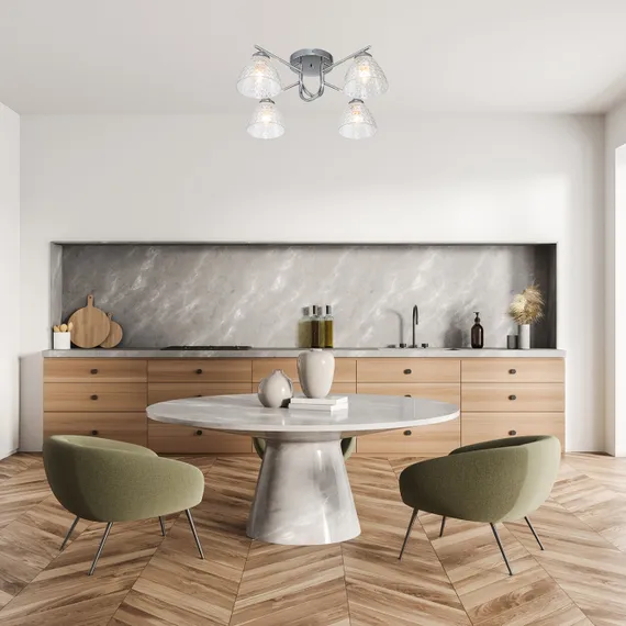Потолочная люстра Adonis 659/4PL Chrome Escada