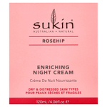 Sukin, питательный ночной крем, шиповник, 120 мл (4,06 жидк. унции)