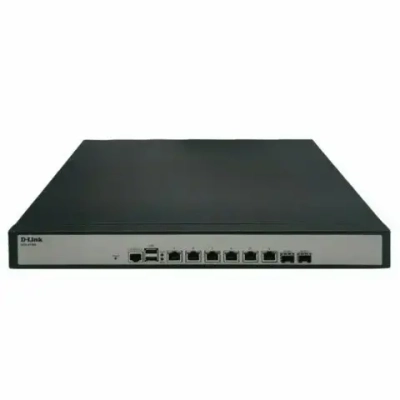 Сетевое оборудование D-Link DSA-2108S A1A Сервисный маршрутизатор с 6 настраиваемыми портами 10 100 1000Base-T и 2 портами 1000Base-X SFP