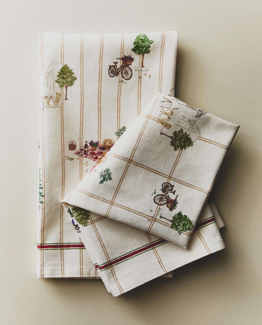 кухонное полотенце из хлопка Zara Home, фото 8