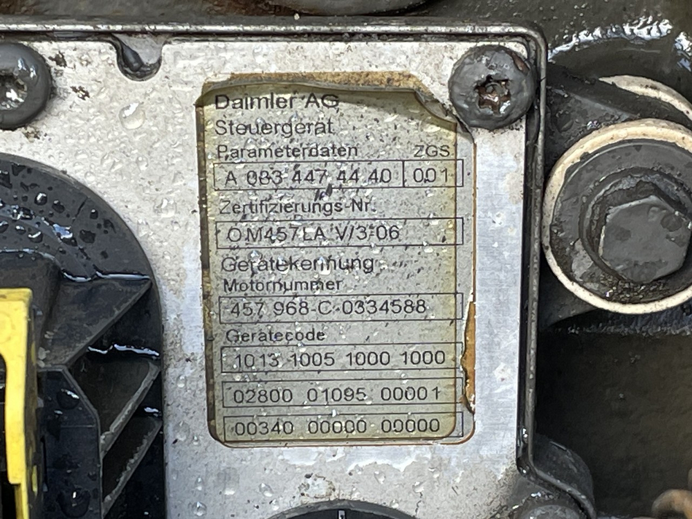 Двигатель в сборе OM457LA