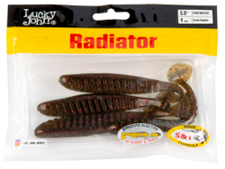 Виброхвосты съедобные LJ Pro Series RADIATOR 5.0"(12,5 см), цв. PA03, 4 шт.