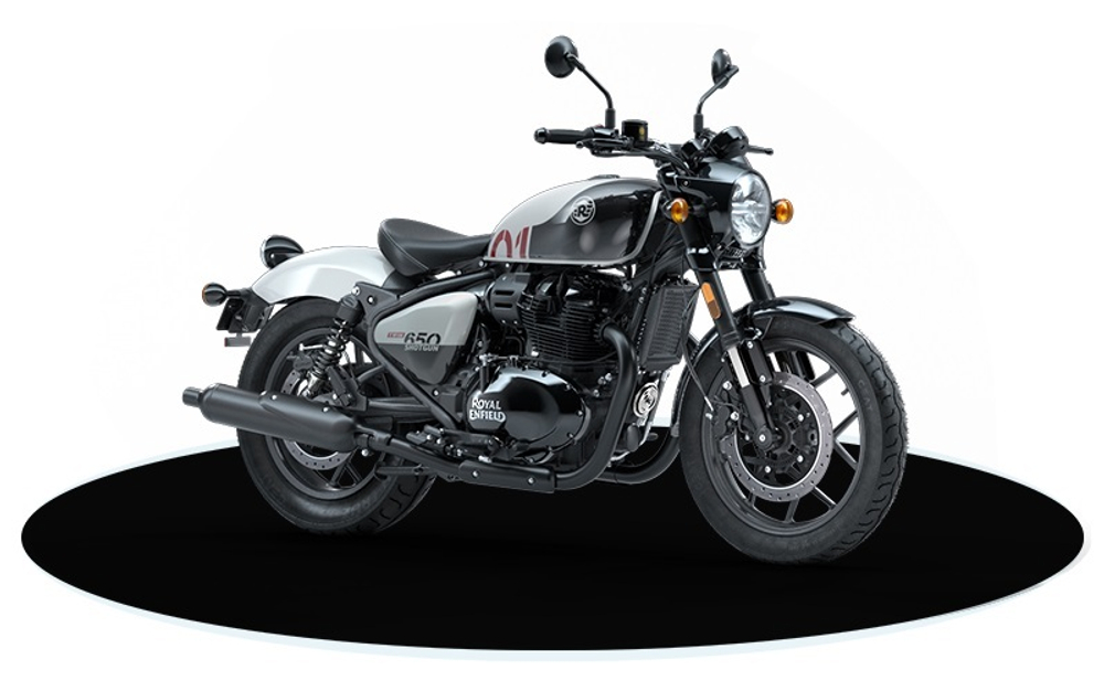 Royal Enfield Shotgun 650 Stencil White (Premium) 2026