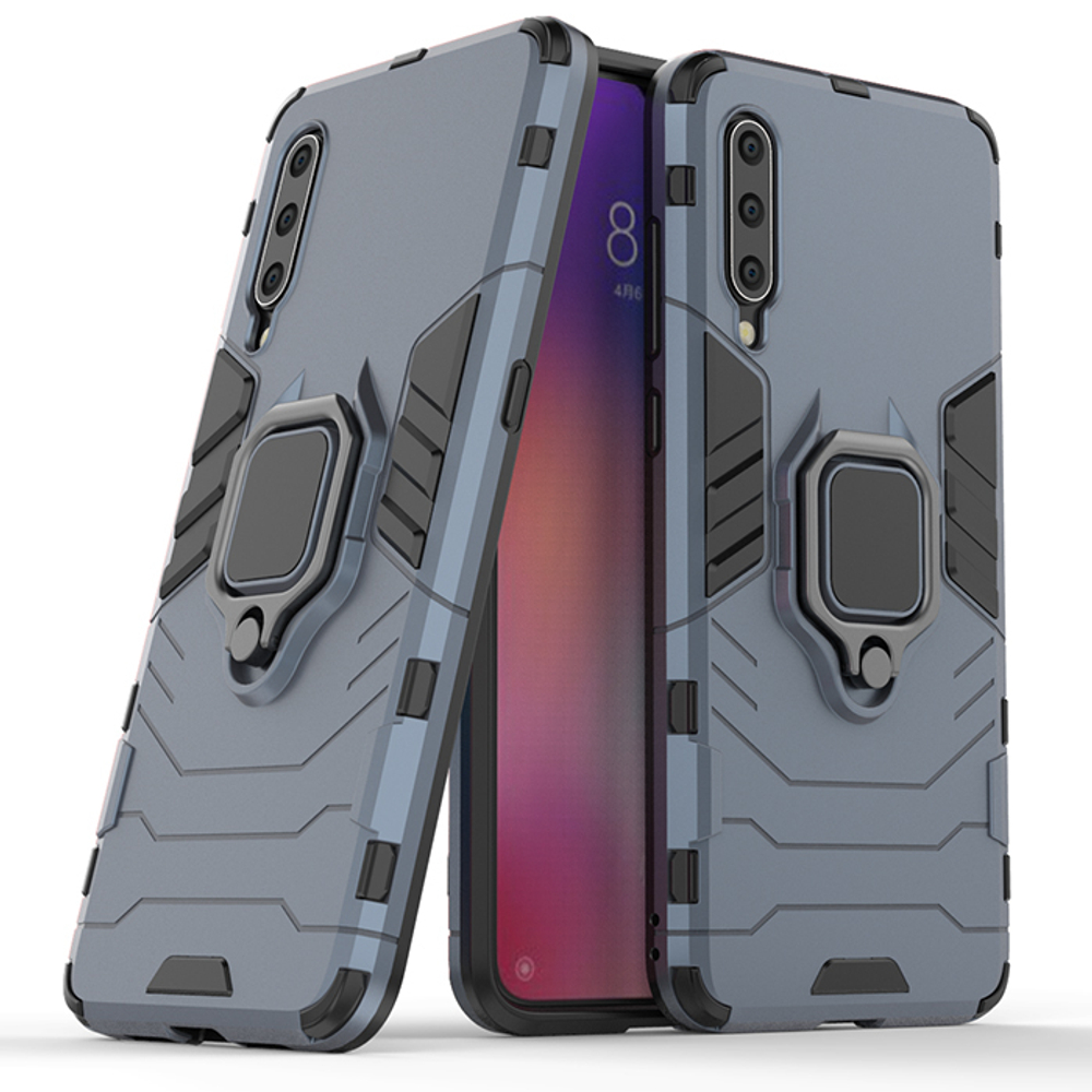 Противоударный чехол с кольцом Panther Case для Xiaomi Mi 9 (Pro)