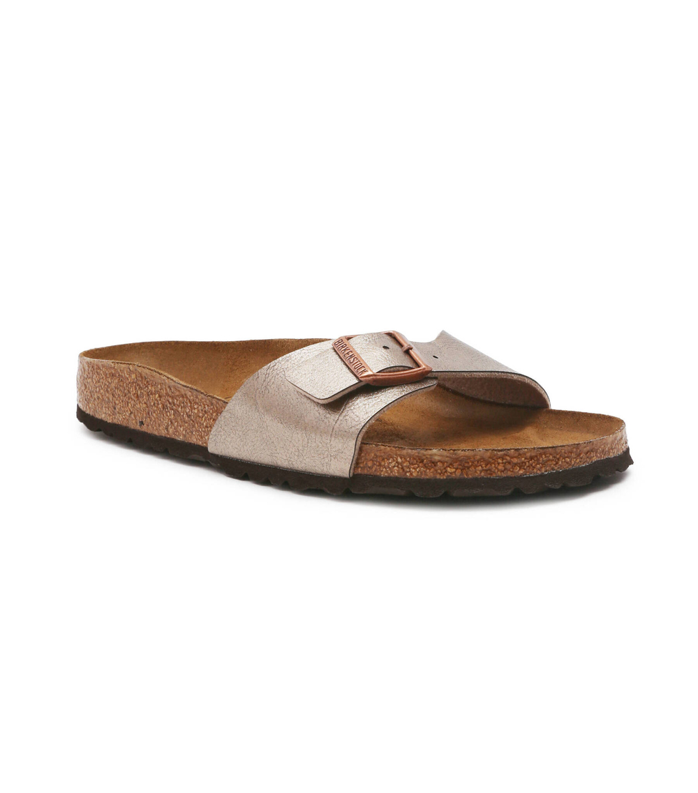 Шлепанцы Madrid BF Birkenstock - металлический(1020632)